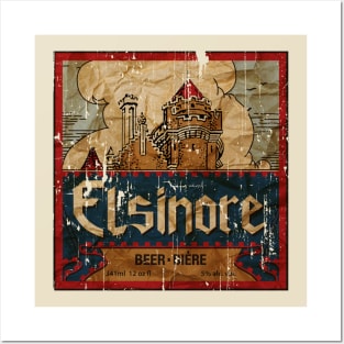 VINTAGE RETRO STYLE - ELSINORE BEER CANADA 70S Posters and Art